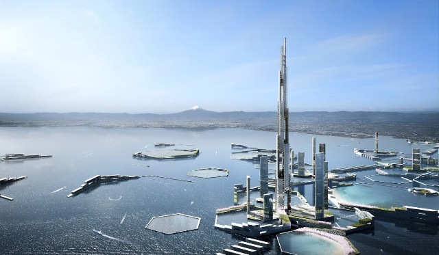 Menara Tertinggi & Kota Terapung di Teluk Tokyo, Rencana Futuristik Jepang 30 Tahun Ke Depan