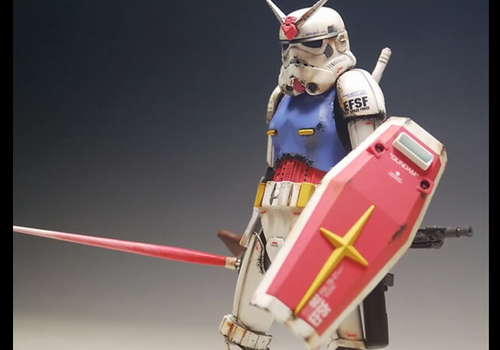 Keren! Fans ciptakan crossover stormtroopers Star Wars dan Gundam! (3)