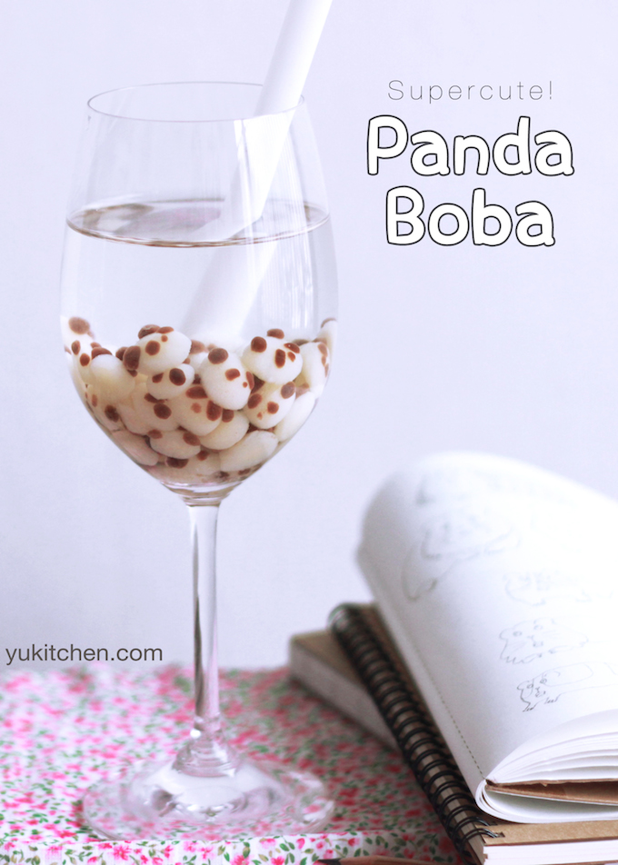 Cara membuat Bubble Tea Panda ala Jepang yang imut & menyegarkan
