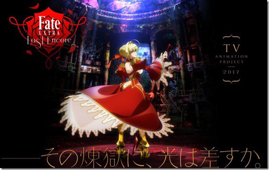 Anime Fate Extra Last Encore Akan Tayang Di Jepang
