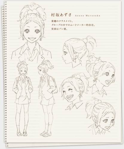 Desain karakter serial anime Orange telah terungkap