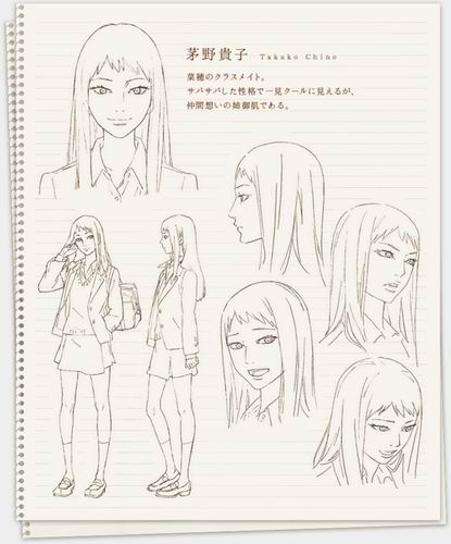 Desain karakter serial anime Orange telah terungkap