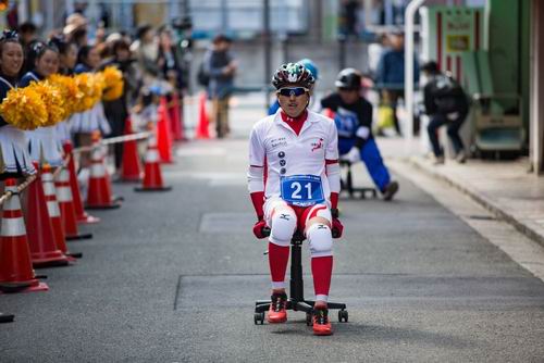 Isu-1 Grand Prix, Balapan Kursi Kantor di Jalanan Kembali Digelar di Jepang