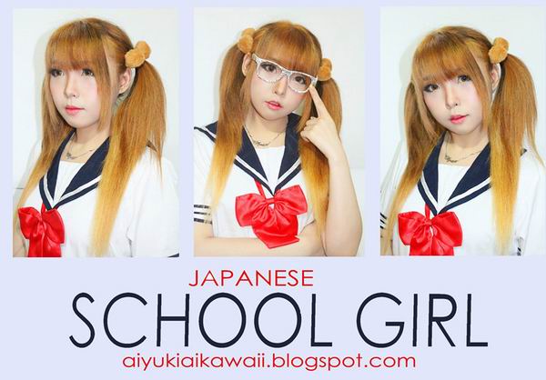#JSnavigator Aiyuki Aikawa Diary ~ Tutorial Japanese School Girl Hairstyle (3)