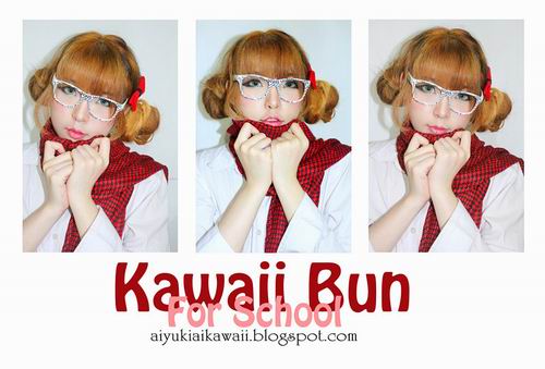 #JSnavigator Aiyuki Aikawa Diary ~ Tutorial Japanese School Girl Hairstyle (5)
