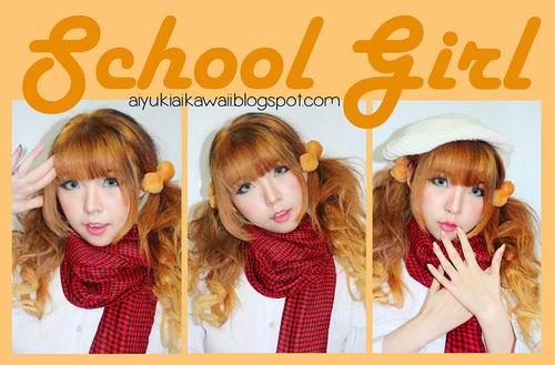 #JSnavigator Aiyuki Aikawa Diary ~ Tutorial Japanese School Girl Hairstyle (8)