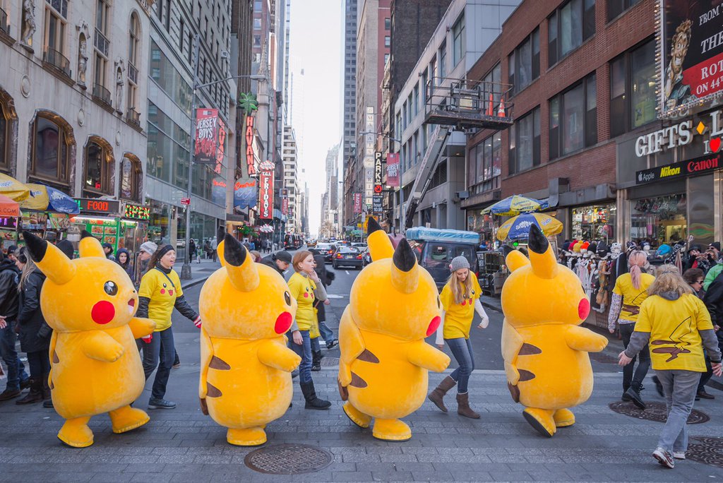 Pikachu Outbreak menghebohkan kota New York!