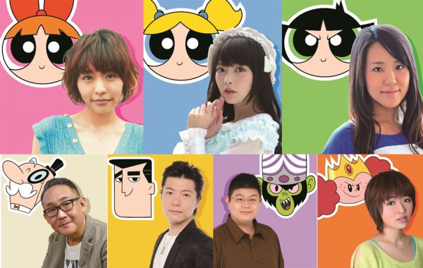Serial baru The Powerpuff Girls akan diisisuarakan oleh Aki Toyosaki, Sumire Uesaka & Tomo Muranaka