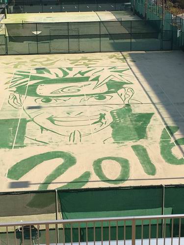 Sugoi! Pelajar Jepang Ciptakan Karya Seni Dari Pasir Demi Di-Notice Senpai!