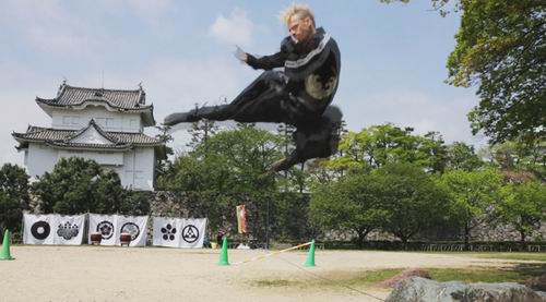 American Ninja in Japan: Ninja Bule Pertama di Jepang