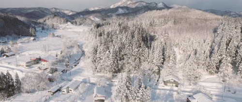 Potret Menakjubkan Hangatnya Musim Salju di Akita 2