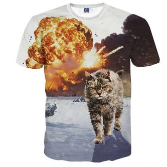 T-Shirt Kucing Berdesain Aneh Dijual di Jepang 10