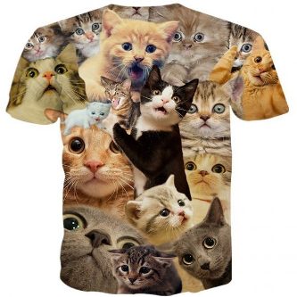T-Shirt Kucing Berdesain Aneh Dijual di Jepang 8