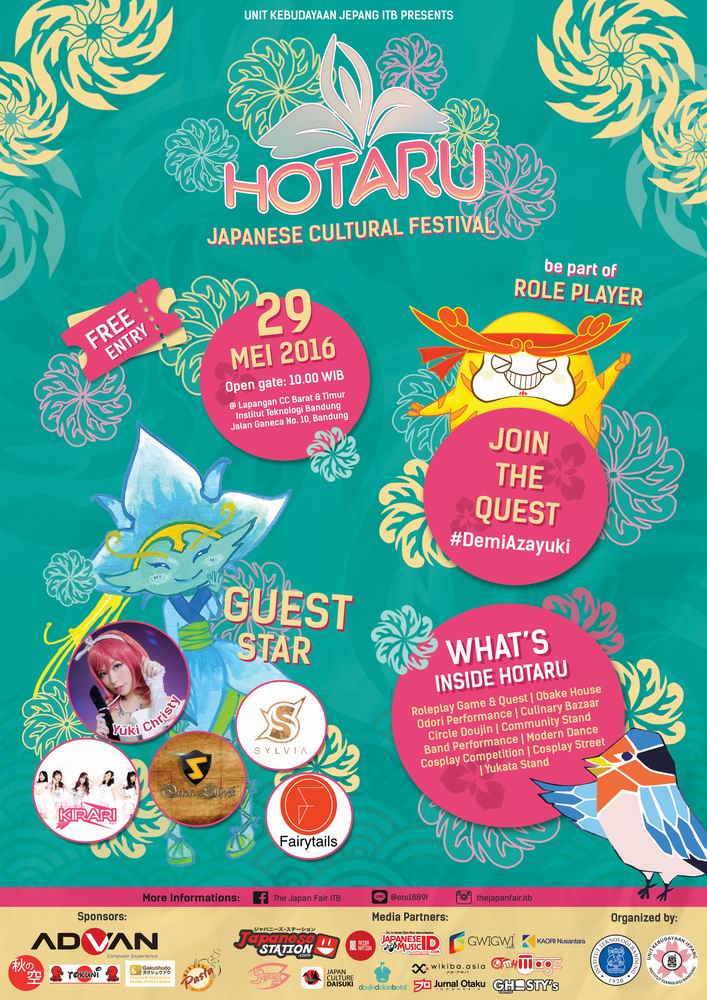 HOTARU 5 (The Japan Fair ITB 2016) - 29 Mei 2016, ITB Bandung