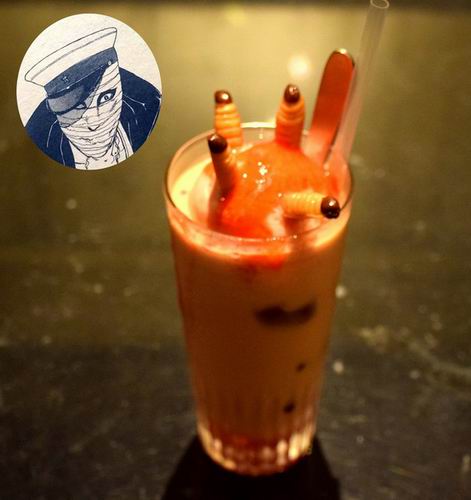 Kafe Bertema Horor di Jepang Sajikan Menu Dari Manga Shojo Tsubaki