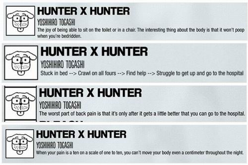 Komentar Mangaka Hunter x Hunter Hiatus Menjadi Tren di Weekly Shounen Jump! (1)