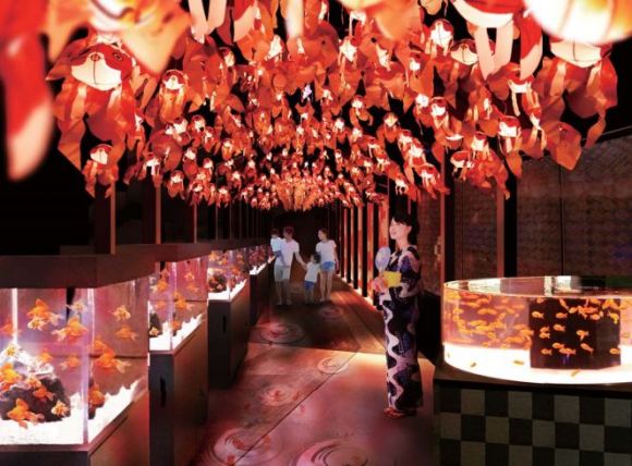 Pameran Ikan Mas Terbesar Edo Goldfish Wonderland Digelar di Tokyo 1
