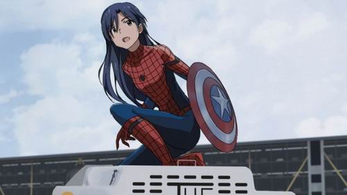 Seniman Ubah Karakter Marvel Civil War Menjadi Gadis Anime (2)