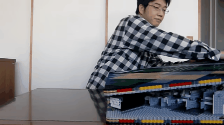 Sugoi! Ahli Lego Jepang Ciptakan Replika Kastil Himeji Yang Bisa Dilipat!