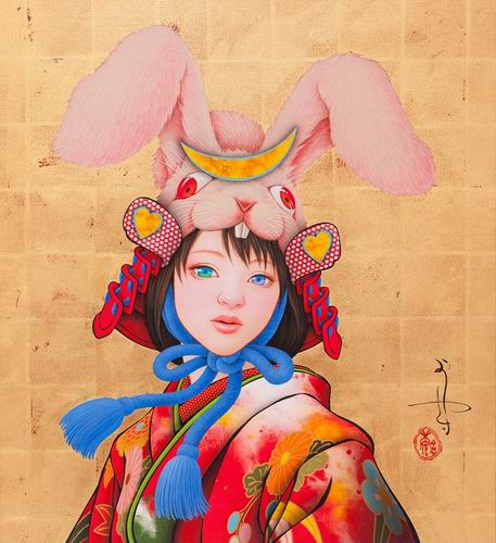 Seniman Jepang Padukan Manga Modern Dengan Seni Tradisional Jepang (4)