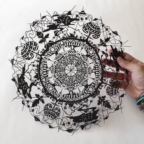 Sugoi! Seniman Jepang Ciptakan Karya Seni Dari Kertas Dengan Detail Yang Memukau! (14)