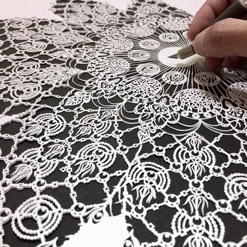 Sugoi! Seniman Jepang Ciptakan Karya Seni Dari Kertas Dengan Detail Yang Memukau! (2)