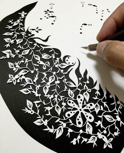 Sugoi! Seniman Jepang Ciptakan Karya Seni Dari Kertas Dengan Detail Yang Memukau! (3)