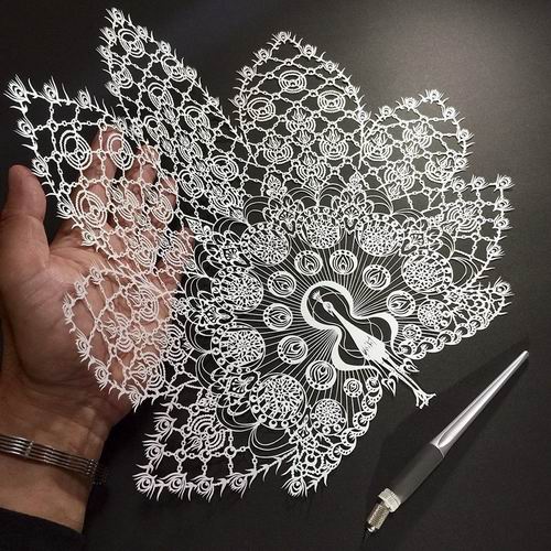 Sugoi! Seniman Jepang Ciptakan Karya Seni Dari Kertas Dengan Detail Yang Memukau! (5)