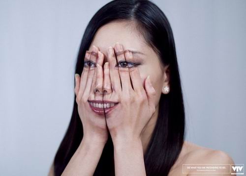 Wow! Seniman Jepang Gunakan Wajah Manusia Sebagai Media Karya Seninya! (1)