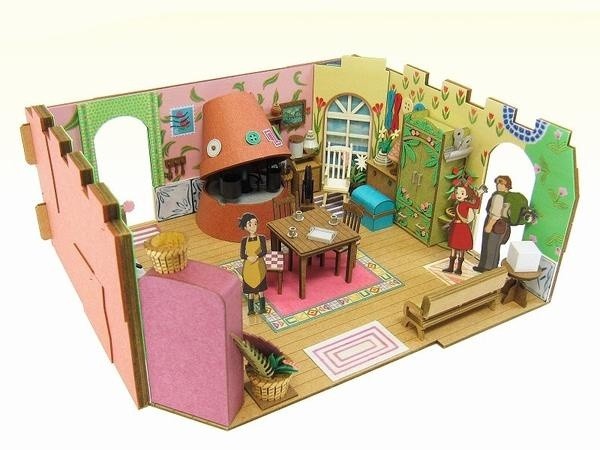 5 Miniaturart Ghibli Mempesona Yang Terbuat dari Kertas 1