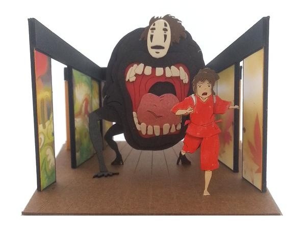 5 Miniaturart Ghibli Mempesona Yang Terbuat dari Kertas 4