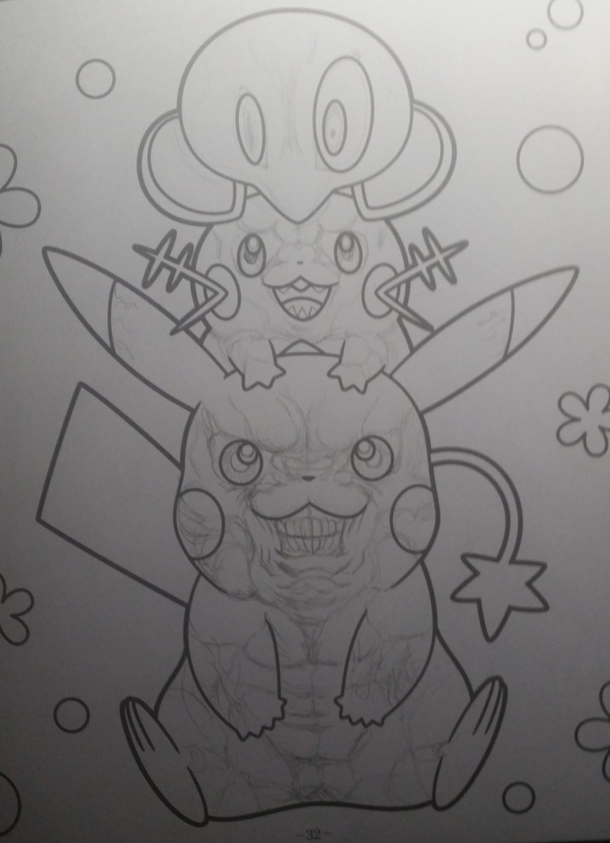 Hiii! Seniman Jepang Ini Kembali Buat Pikachu Menyeramkan! 3