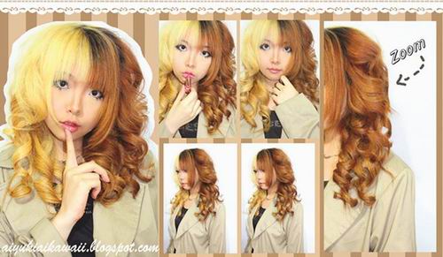 #JSnavigator Aiyuki Aikawa Diary ~ Japanese Gyaru Make-up & Hairstyle Tutorial (48)