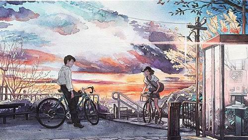 Lukisan Cat Air Terinspirasi Studio Ghibli Ini Berisi Rangkaian Kisah Indah (10)