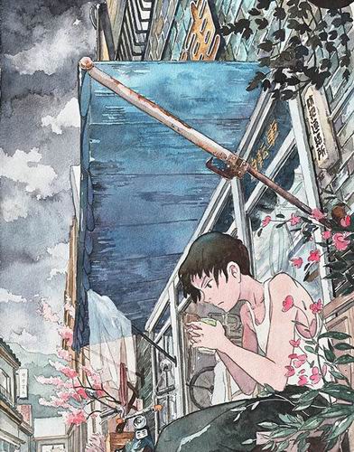 Lukisan Cat Air Terinspirasi Studio Ghibli Ini Berisi Rangkaian Kisah Indah (7)