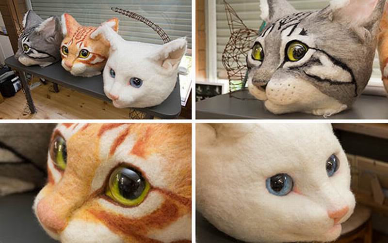 Topeng Kucing Raksasa Dari Jepang Kini Dijual Untuk Umum (3)