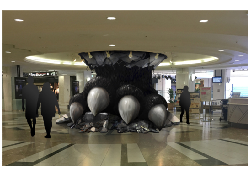 Wah, Godzilla Jadi Menu Makanan di Tokyo!