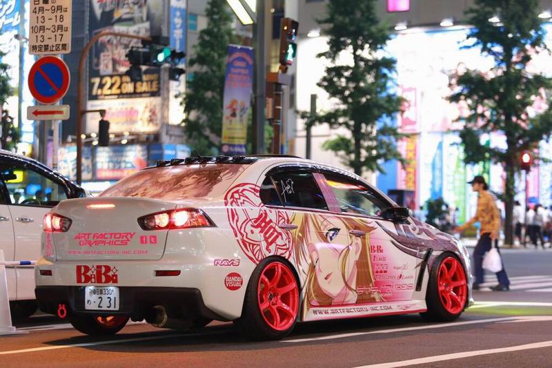 21 Itasha, Mobil Berhiaskan Karakter Anime, yang Keren dan Bikin Iri (18)