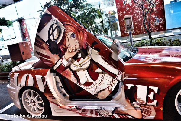 21 Itasha, Mobil Berhiaskan Karakter Anime, yang Keren dan Bikin Iri (21)
