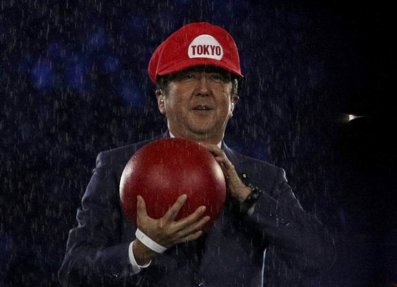 Perdana Menteri Jepang Tampil Sebagai Super Mario di Penutupan Olimpiade Rio