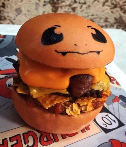 Pokeburger, Burger Pokemon yang Terlalu Imut Untuk Disantap (3)
