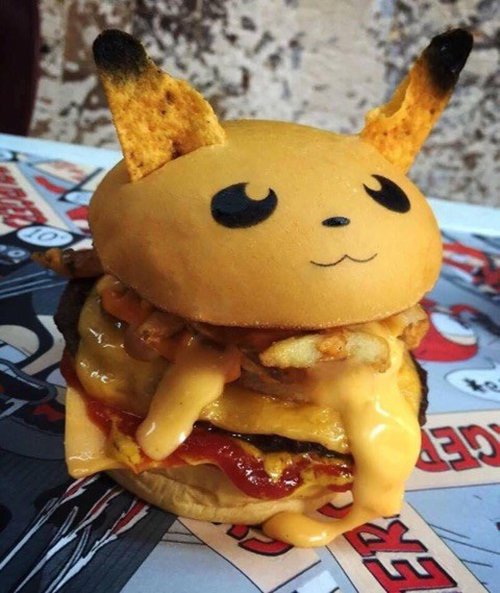 Pokeburger, Burger Pokemon yang Terlalu Imut Untuk Disantap (4)