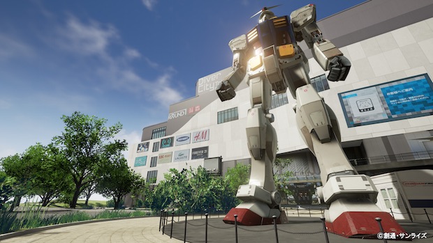 Atraksi VR Gundam Berikan Pengalaman Seru Naik Robot Raksasa 3