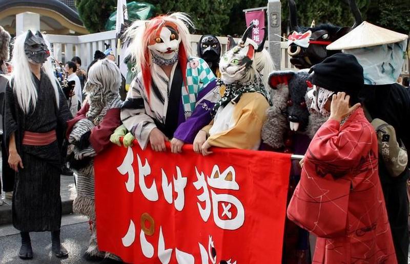 Bakeneko Festival, Festival Hantu Kucing di Tokyo Dimeriahkan Para Penggemar Kucing