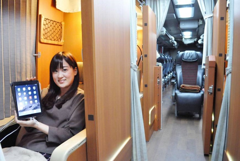 Bus Malam di Jepang Semakin Mewah dan Populer