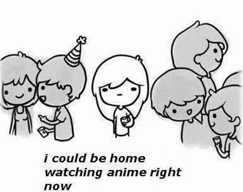 14 Tanda Kalau Seseorang Terlalu Banyak Menonton Anime