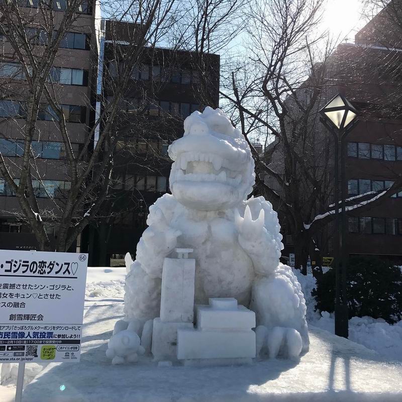 Sapporo Snow Festival 2017 Tampilkan Aneka Patung Salju Menakjubkan