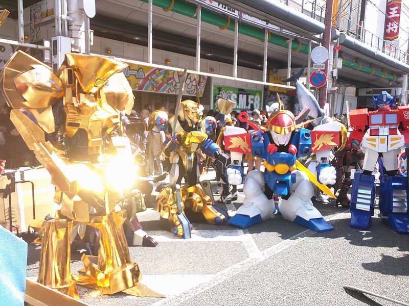 Cosplayer Jepang Kembali Membanjiri Jalanan di Osaka