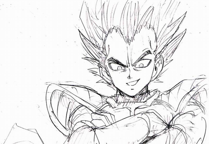 Bagaimana Jika Mangaka One Punch Man Menggambar Sketsa Dragon Ball Ini Hasilnya