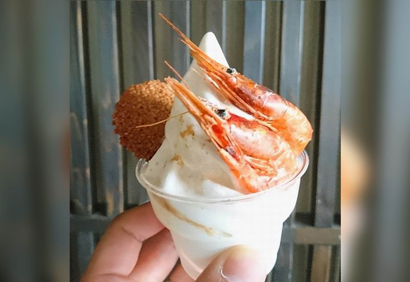  Es Krim Jepang  Rasa Udang Jadi Sajian Musim Panas Yang 